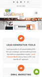 Mobile Screenshot of localelementmedia.com